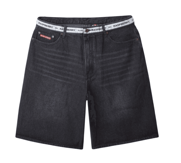 Raspberry Hills Black Shorts